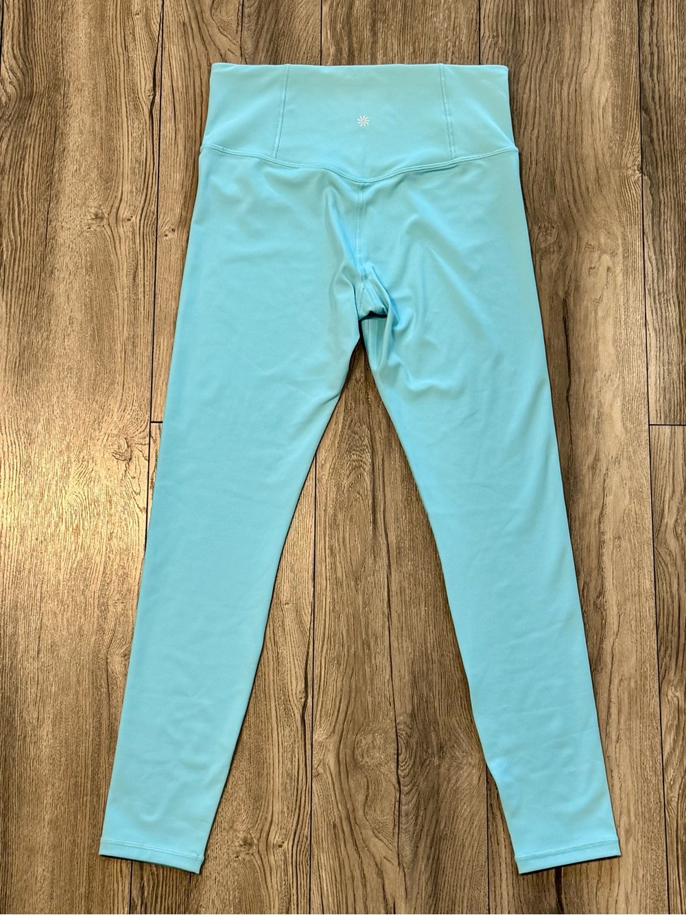 Athleta Ultra High Rise Elation 7/8 Tight Leggings Medium Blue Yoga Athletic - Picture 6 of 8